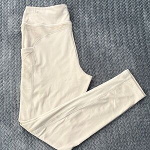 PINK Victoria's Secret Cream Leggings